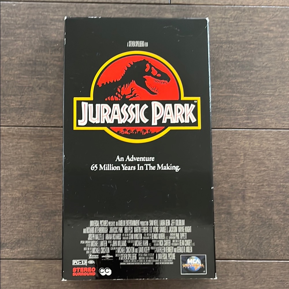 Jurassic Park VHS Tape